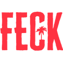 Text FEGK written in a bold, distressed red font against a black background.