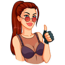 LaraCroftTop Discord sticker | 𝘉𝘙𝘖 𝘉𝘈𝘡𝘈 🌅