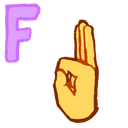 :001_ASLFLetter: