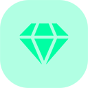 9198greenvipbadge Discord emoji