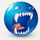 roaring_blue Discord Emoji