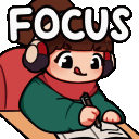 LofiGirlFocusAnimated Discord Emoji