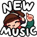 LofiGirlNewMusicAnimated Discord Emoji