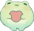 Frog Heart Discord Emoji
