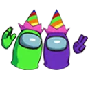 LimePurplePartyDuo