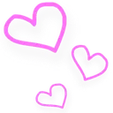 3970pinktriplehearts