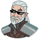 nonanimated_geralt_cool Discord Emoji