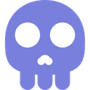Blurple_Skull Discord emoji