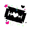 kuromi animated GIF emoji | ۶ৎ　‿　cemetery　 ݁ 　˖