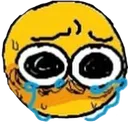 Sobbing Sobbing Discord Emoji