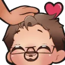 lizartemojiheadpat Discord Emoji