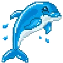 Blue Dolphin Discord Emoji