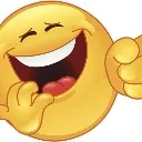 laughing