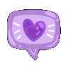 H Purple Discord Emoji