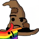 SortingHatThinking Discord Emoji