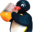 pingu_drink Discord emoji