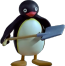 pingu_shovel Discord emoji