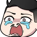 Kissi Cry Discord Emoji