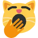 Yawning_Cat Discord Emoji