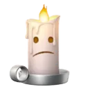 confusedcandleremovebgpreview Discord Emoji