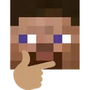thinking_steve1 Discord Emoji