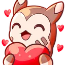 furretlove Discord Emoji