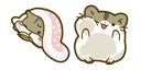 CuteHamsterSmilescursorsCustomCu