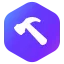HammerPurple2 Discord Emoji