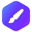 PaintBrushPurple2 Discord Emoji