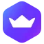CrownPurple2 Discord Emoji