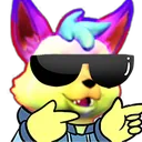rainbowFoxCoolFingerGuns