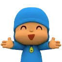 pocoyo_hug_please Discord Emoji