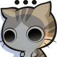 Grey_Cat1112x112 Discord Emoji