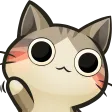 Grey_Cat3112x112 Discord Emoji