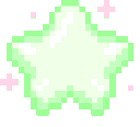 green_cute_star