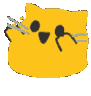 blobcatattention Discord Emoji