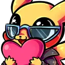 GlassesPika_Heart