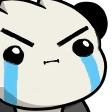 3_pandaangrycry Discord emoji