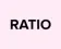 ratio