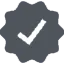 BadgeServerVerifiedDark