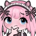 NF2U_miyu_think Discord Emoji