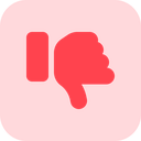 red_thumbs_down Discord emoji