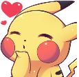 PikachuKissBlow_ParadoxPaws Discord emoji