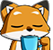 FoxSipCoffee_ParadoxPaws Discord emoji