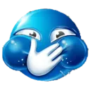 3bluelaugh Discord Emoji