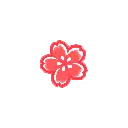 Red Flower Discord Emoji