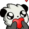 pandaRainboLove