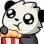 Pandapopcorn pandapopcorn Discord Emoji