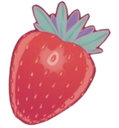KU_E_Strawberry Discord emoji