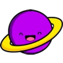 Purple Purple Discord Emoji